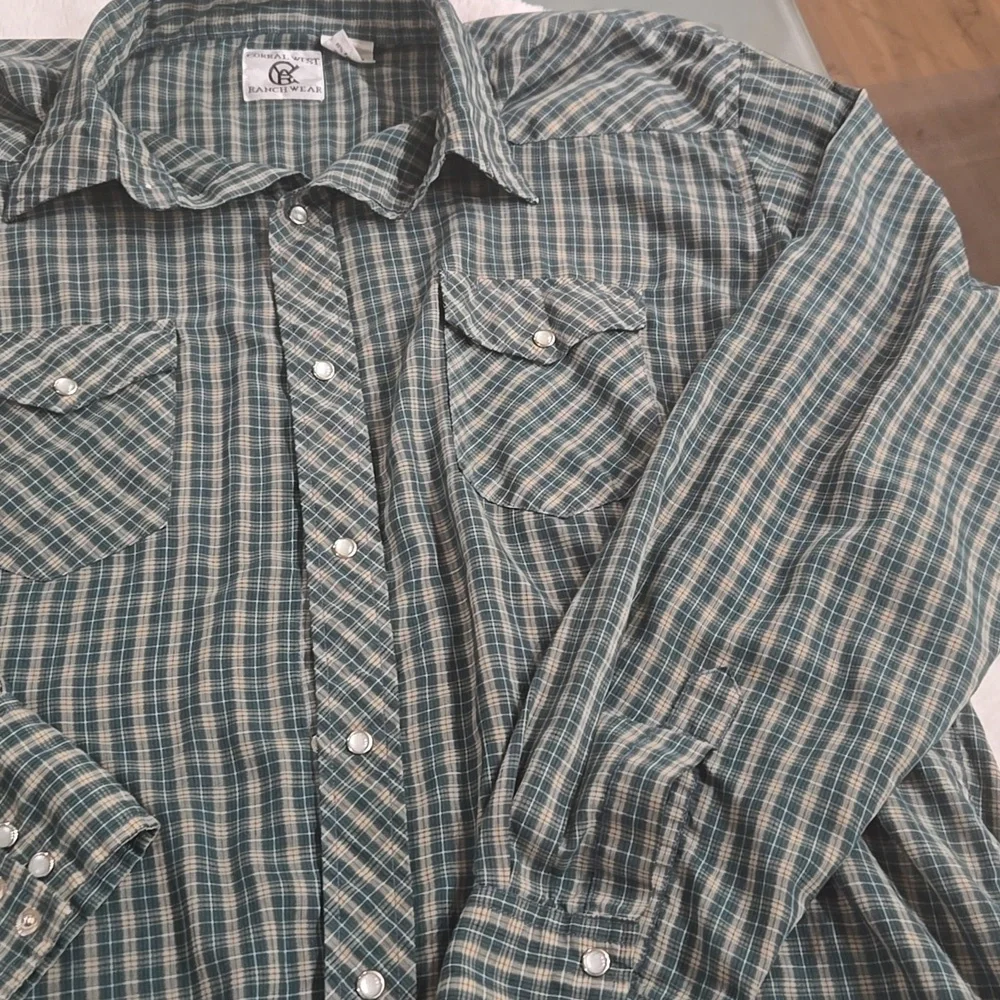 Corral West Ranch Wear Men's Shirt - Picture 5 of 11